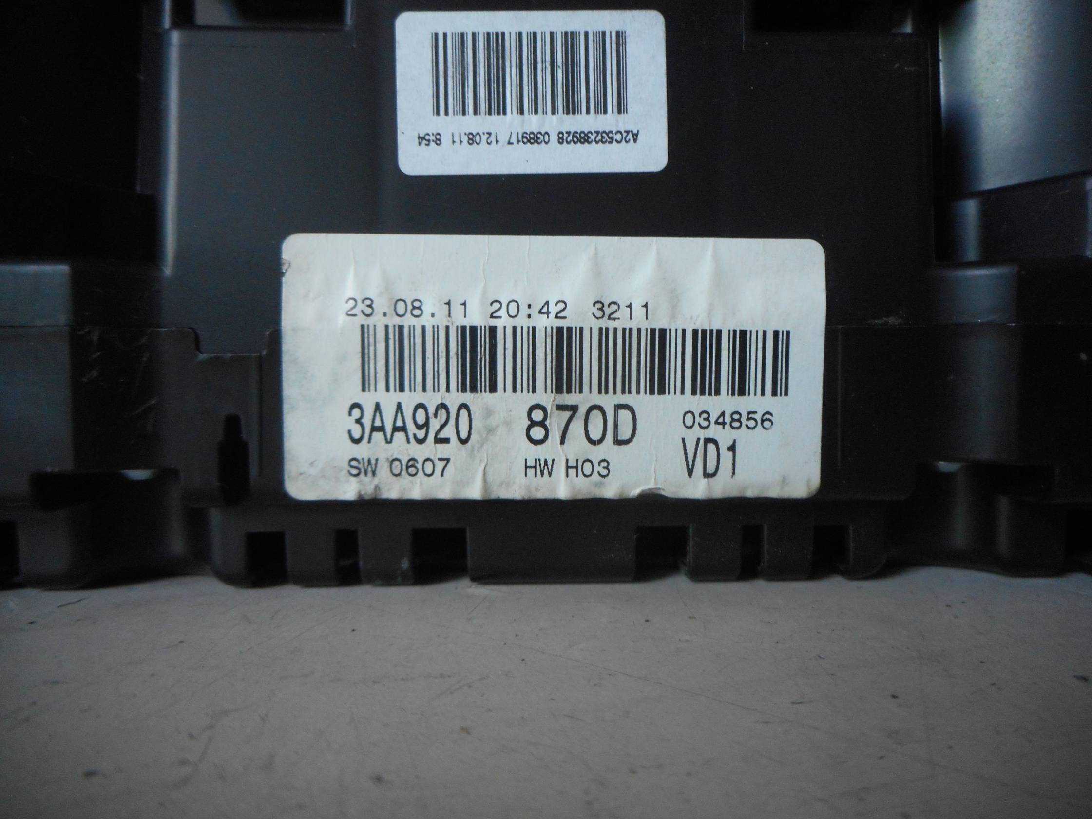 Quadro strumenti compl.